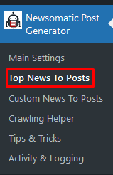 Add custom news posts - 2