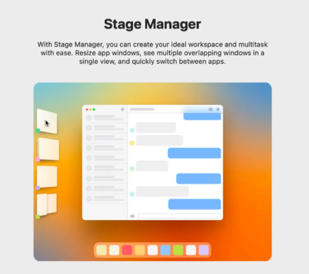 Stage Manager mac